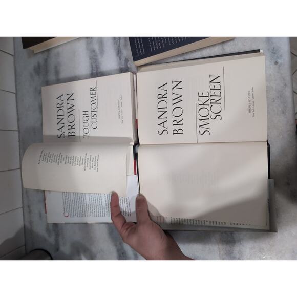 Sandra Brown Mixed Novel Bundle: Mean Streak, Smoke Screen, Deadline & Tough ... - Picture 5 of 12